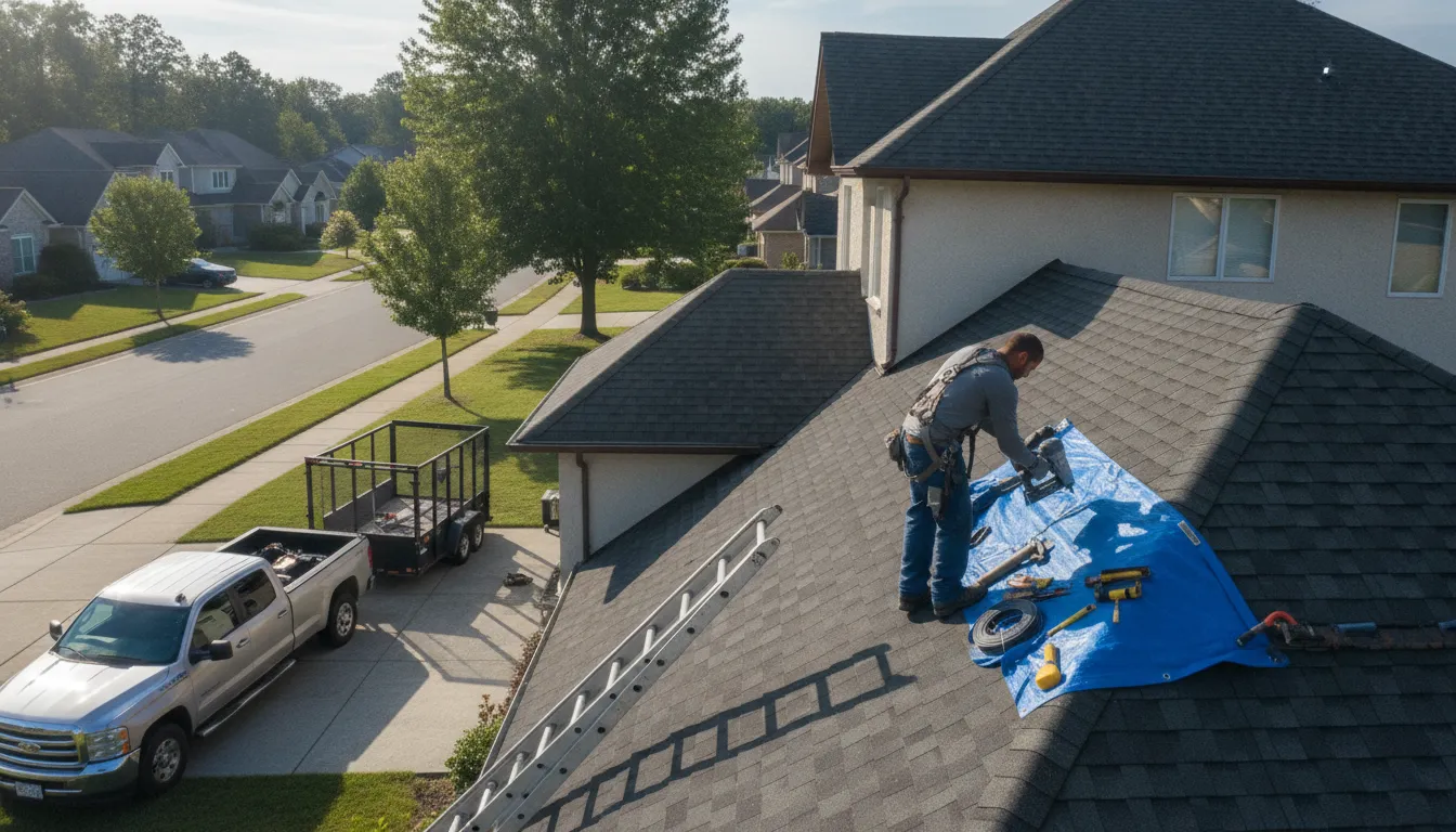 Roofing in Bloomingdale